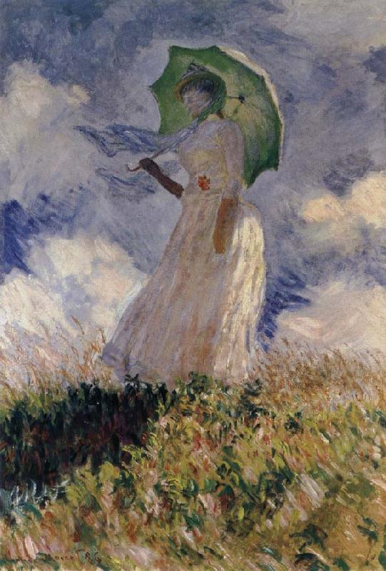 Claude Monet Study of a Figure Outdoors oil painting picture